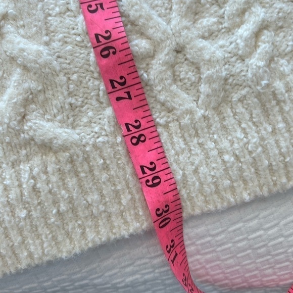 Free People Olympia Women's Long Sleeve Tunic Mini Dress Ivory - Picture 12 of 16